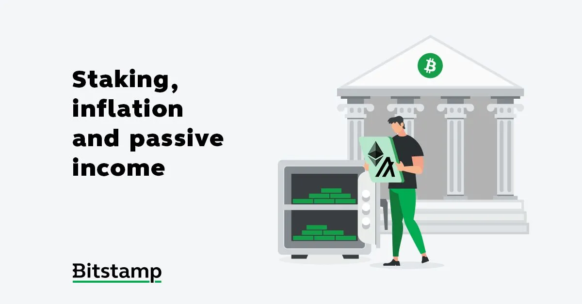What are staking and inflation, and how can you set up a passive income?