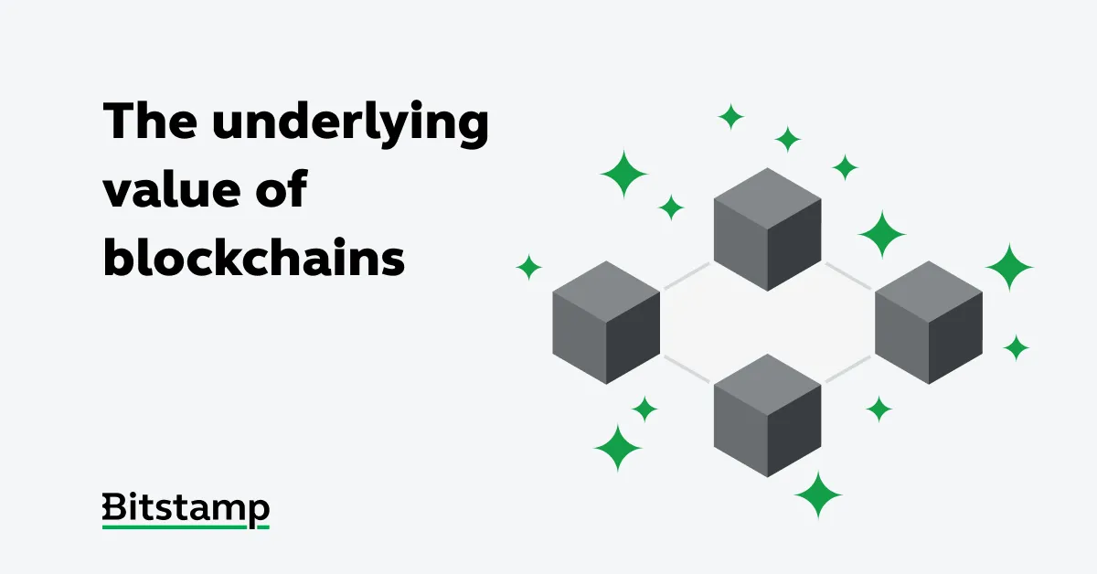 The underlying value of blockchains