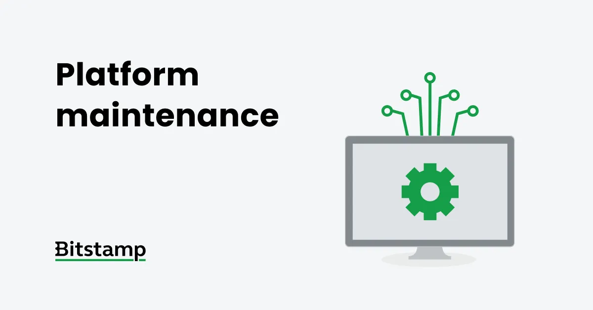 Scheduled maintenance on 5 January at 8:00 AM UTC