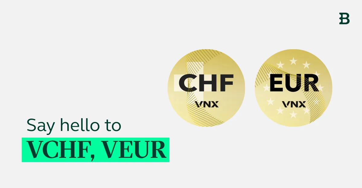 New stablecoins VCHF and VEUR now on Qovex