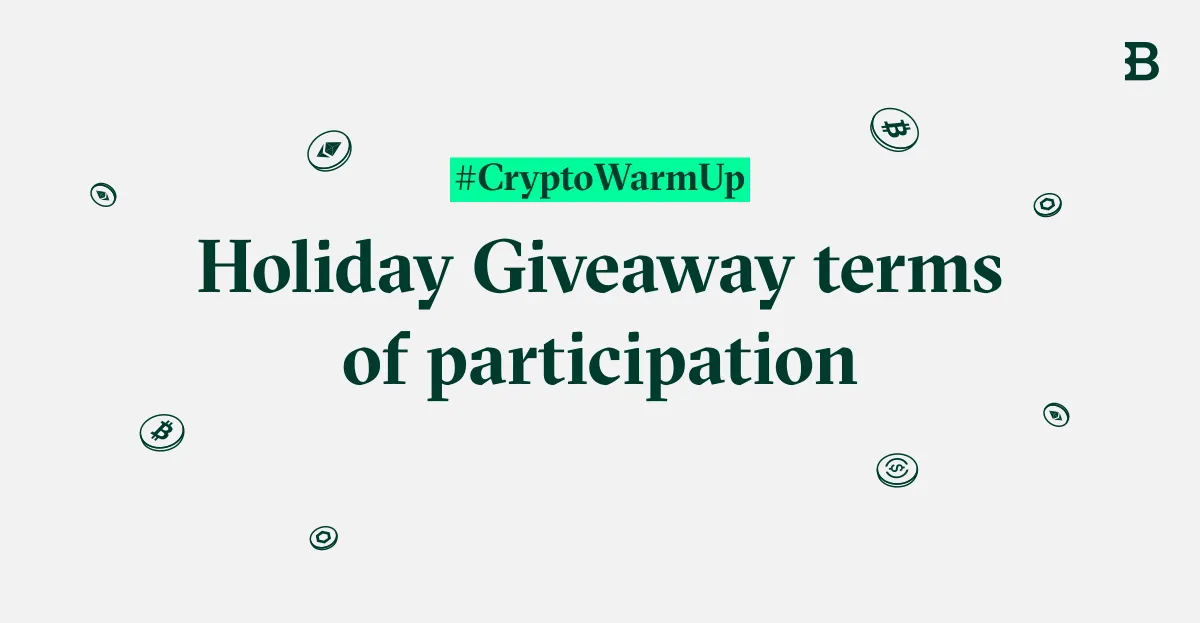 #CryptoWarmUp Holiday Giveaway Terms