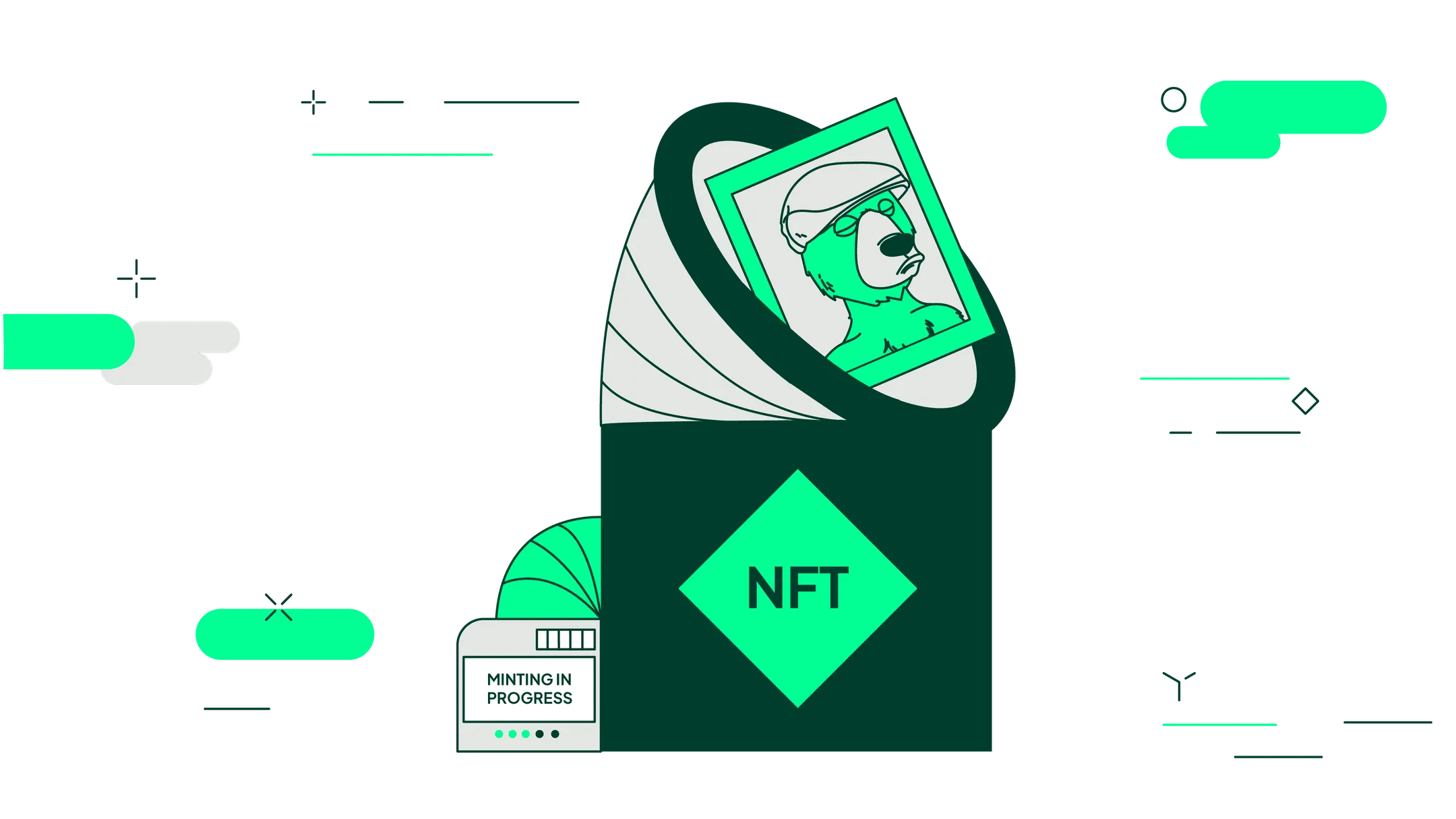 What is NFT minting?